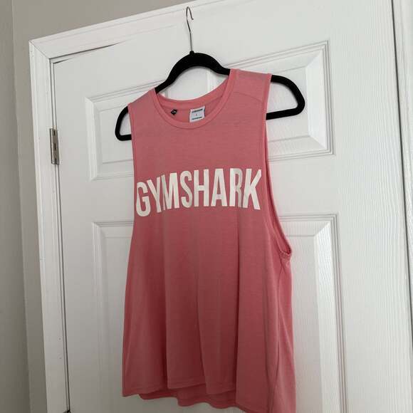 Gymshark Heritage Washed Cut Off Tank - Vintage Pink - Picture 2 of 4